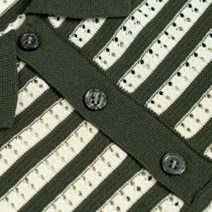 cotton polo T-shirt Hollow sweater