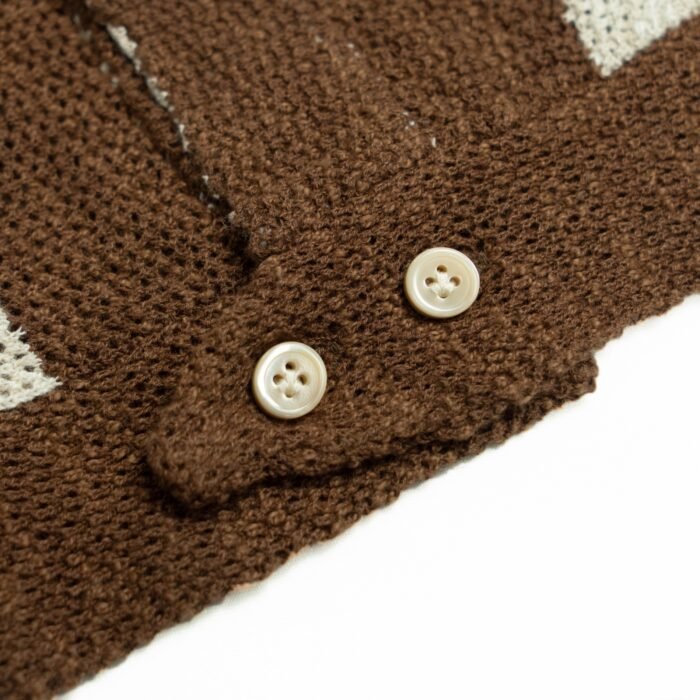 Crochet summer sweaters summer cardigan sweaters light linen graphic polo T-shirt mens Sweaters factory Ainear-clothing
