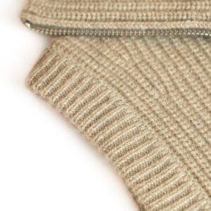 cashmere Vest cardigan full zip