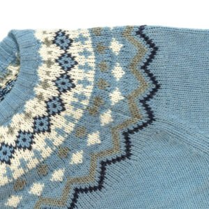 wool pullover icelandic pattern