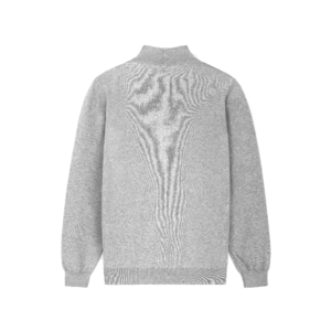 cotton pullover zip