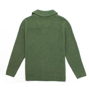 wool cardigan waffle