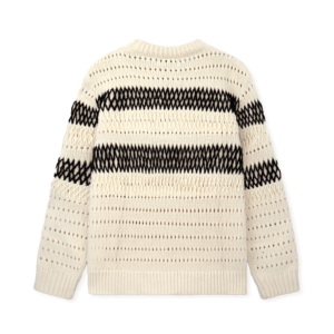wool pullover striped