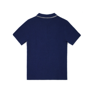 cotton polo ribbed
