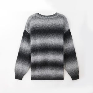 acrylic pullover striped
