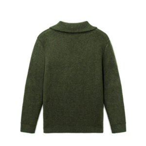 wool pullover polp neck classic