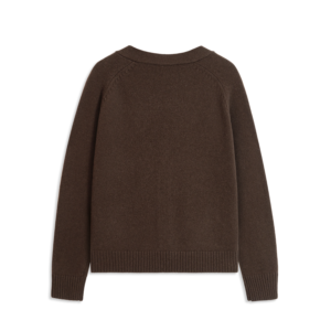 wool cardigan V neck