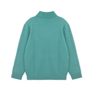wool pullover shawl collar