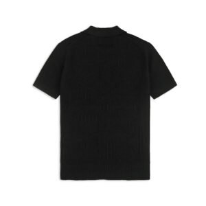 cotton polo ribbed basic