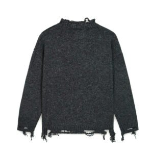 cotton pullover distressed