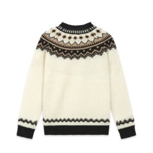 wool pullover nordic icelandic style