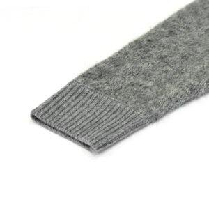 mohair cardigan plain