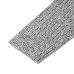 wool pullover crew neck cable