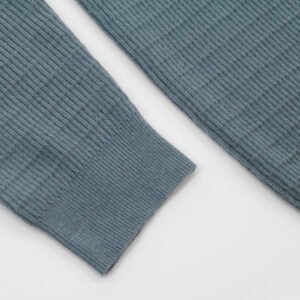 wool Hoodie ribbed