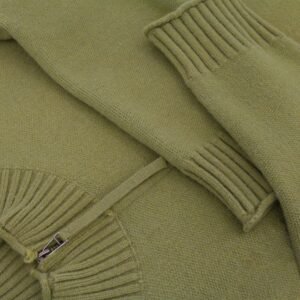 acrylic cardigan full zip basic