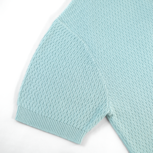 cotton polo ribbed vintage