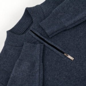 viscose pullover 1/4 zip