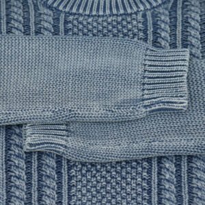 cotton pullover acid wash