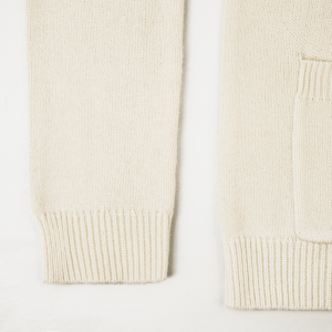 wool cardigan plain