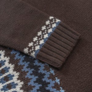 wool pullover fair isle