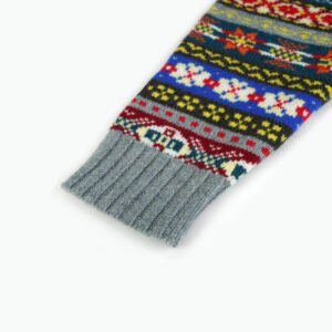 wool cardigan aztec