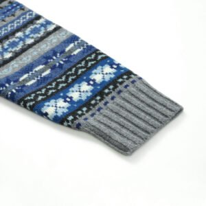 wool pullover icelandic striped