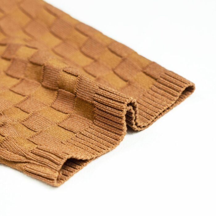 Mens summer sweaters waffle weave polo T-shirt mens Sweaters custom Ainear-clothing