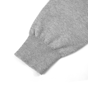 cotton pullover zip