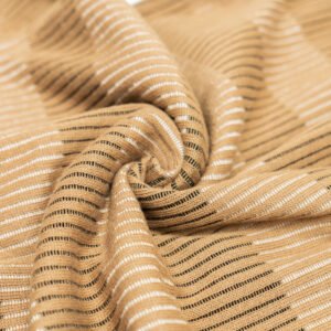 cotton cardigan jacquard striped