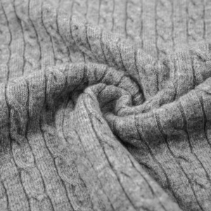 wool pullover cable button