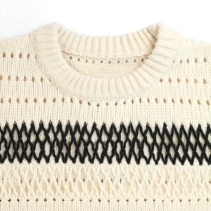 wool pullover striped