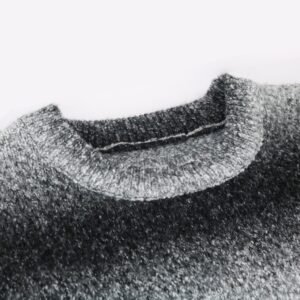 acrylic pullover striped
