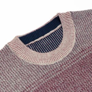 cotton pullover striped retro