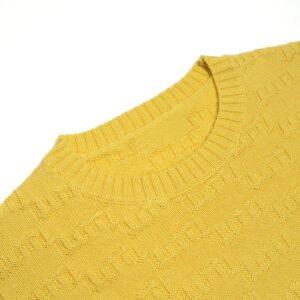 cotton pullover jacquard