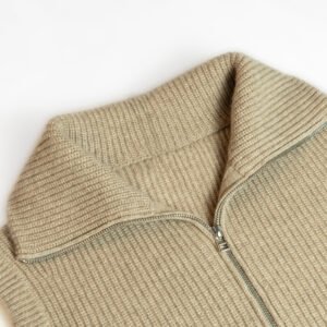 cashmere Vest cardigan full zip