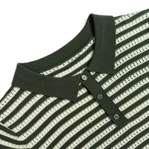 cotton polo T-shirt Hollow sweater