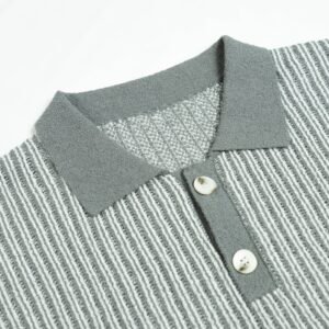 cotton polo T-shirt 2 button