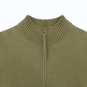 acrylic cardigan full zip basic