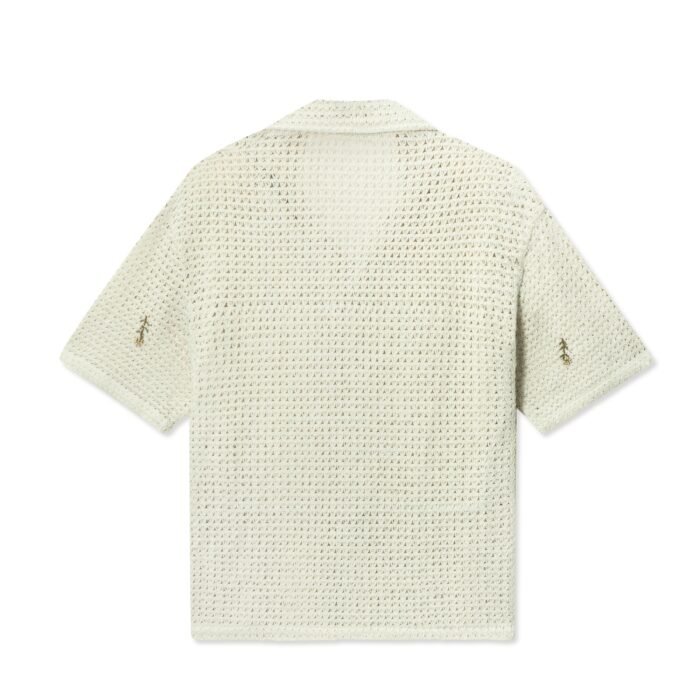summer lightweight sweaters summer sweaters men polo T-shirt short sleeve Hollow sweater weave Ainear-clothing