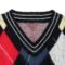 mens Sweaters OEM / ODM mohair v neck men sweaters men's vest Breathable sweaters waffle print graphic