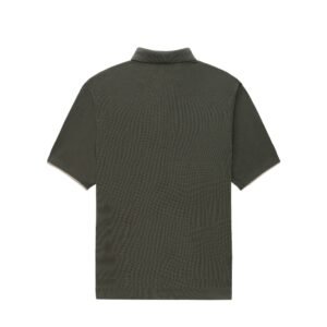 cashmere polo T-shirt 1/4 zip lightweight