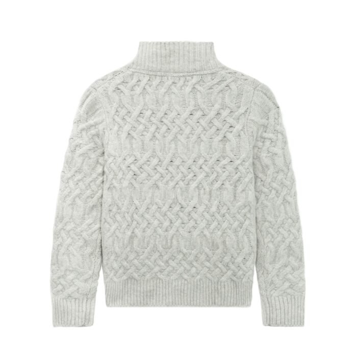 mens Sweaters supplier mock neck mens sweaters breasted cashmere basic cardigan cable weave striped