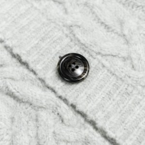 cashmere cardigan cable weave striped