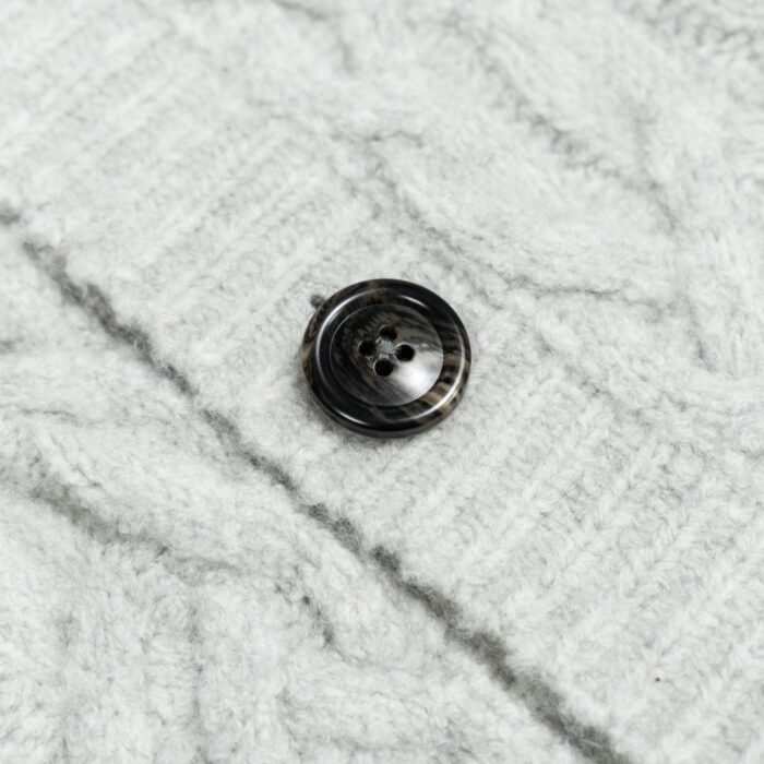 mens Sweaters supplier mock neck mens sweaters breasted cashmere basic cardigan cable weave striped