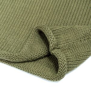 cotton pullover weight ribbed weave