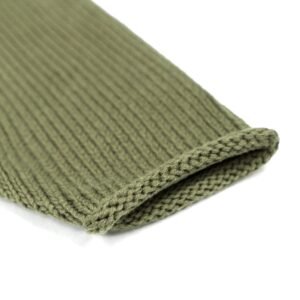 cotton pullover weight ribbed weave