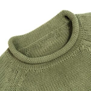 cotton pullover weight ribbed weave