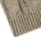 mens hooded sweaters full zip cardigan pocket cable jacquard graphic 100 wool mens Sweaters distributor Ainear-clothing