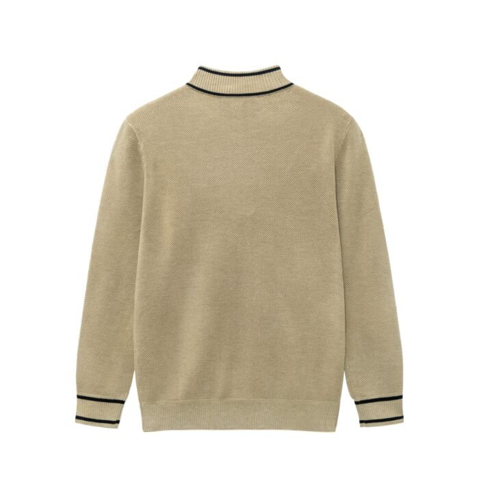 mens Sweaters supplier men's fall sweaters men's lightweight sweaters 1/4 zip round neck weave pullover weight sweaters