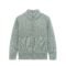 full zip pullover sweaters 100 acrylic jacquard cable weave striped mens Sweaters custom